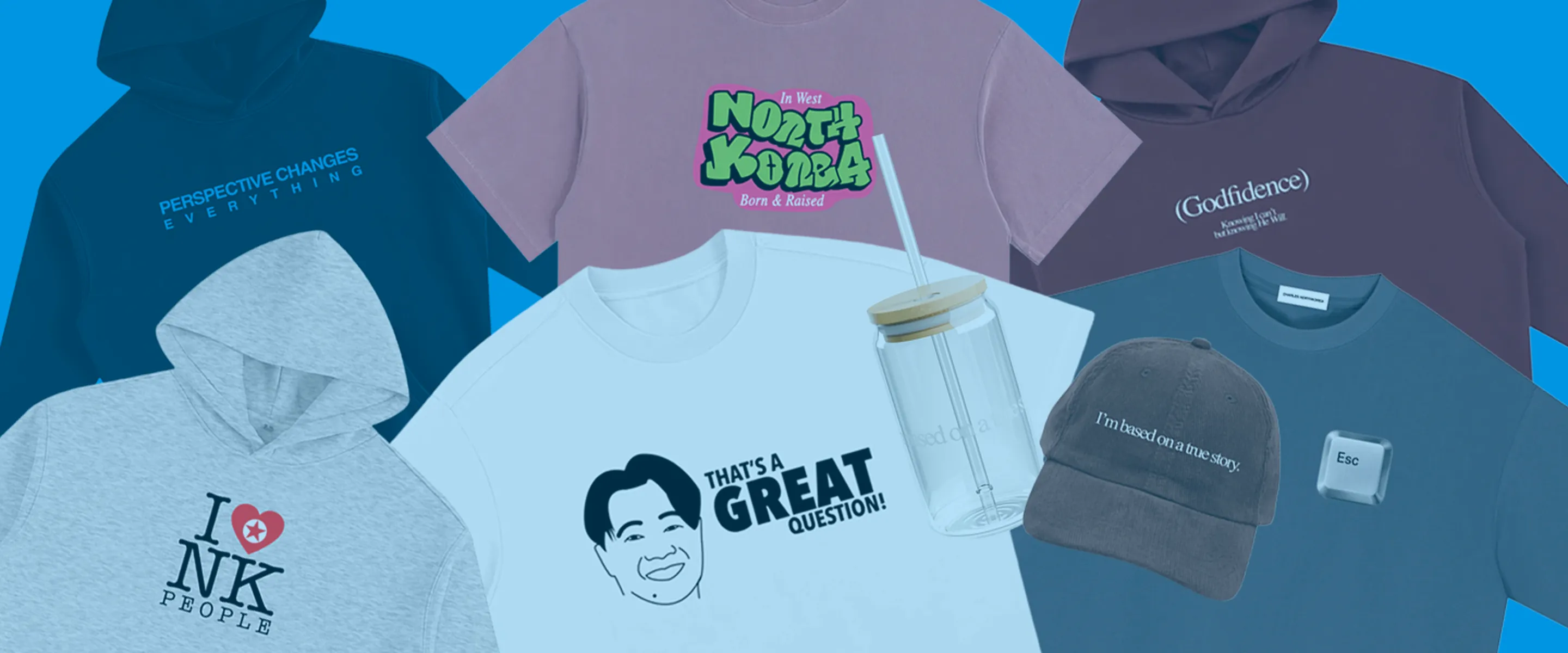 Charles Ryu merchandise — t-shirts and hoodies